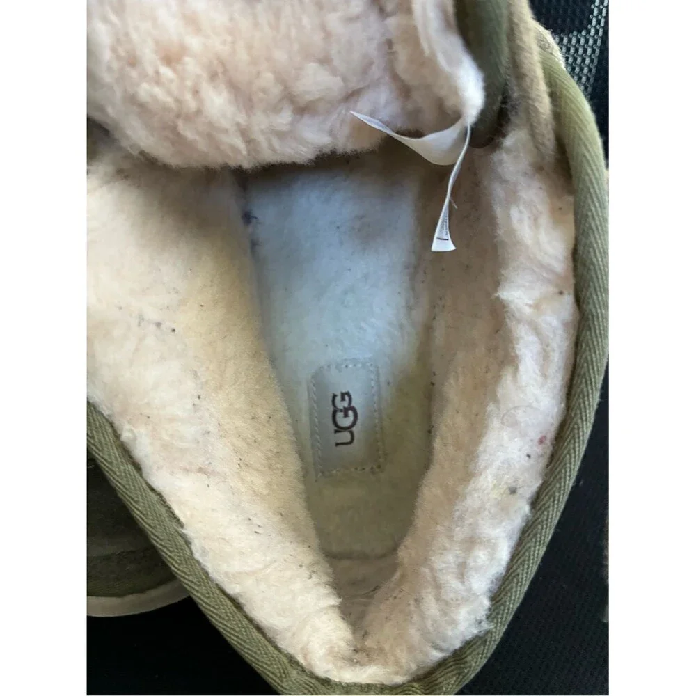 UGG NEUMEL ANTILOPE SUEDE/ SHEEPWOOL ANKLE BOOTS Men US 12